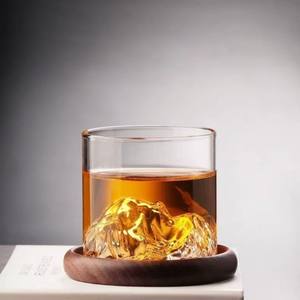 工場直送 スタイリッシュで独創的な山岳風デザイン 手作りの環境に優しい丈夫なショットグラス 家庭用バー向け - Product Image 6