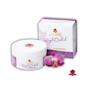 Naturalmente Fiji Royal orchidea Scrub zucchero di qualità Premium trattamento del corpo - Product Image 1