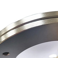Aimants permanents Ndfeb matériau magnétique disque annulaire en néodyme rond circulaire trois petits trous revêtement de nickel de terres rares N40M