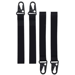 Custom Eco-Friendly <b>Polyester</b> Nylon Fabric <b>Lanyard</b> Closed Carabiner Blank With Water Resistant Feature - Product Image 2