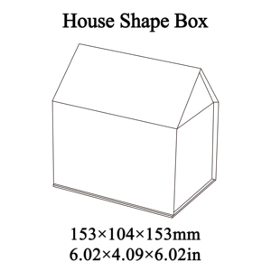 Luxury Custom Creative <b>Christmas</b> <b>Eve</b> <b>Gift</b> <b>Box</b> Special Big House Shaped <b>Box</b> - Product Image 5