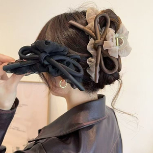 Horquilla con Diseño Único y Elegante en Forma de Lazo, Horquilla de Lujo Ligero para Mujer, Venta al por Mayor de Accesorios para el Cabello - Product Image 1