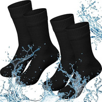 Chaussettes de randonnée imperméables et respirantes personnalisées avec logo sur le dessous pour hommes