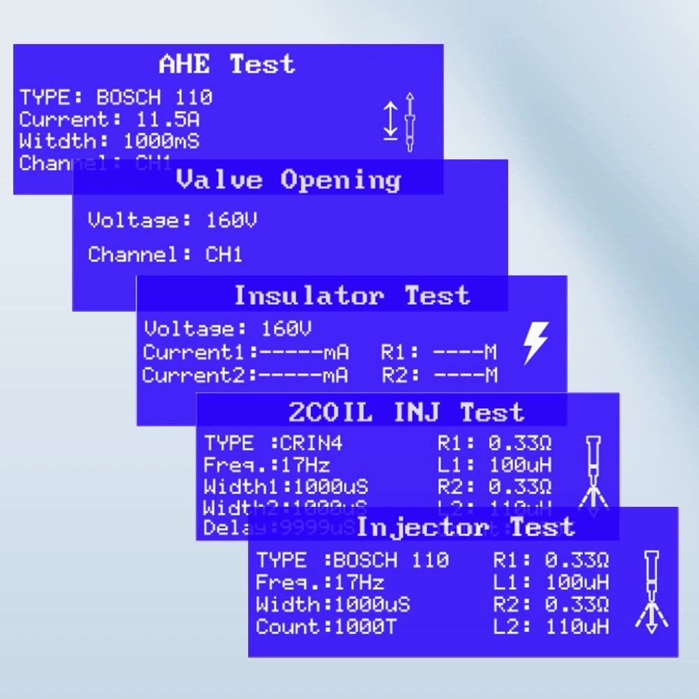 injector tester machine cr1325