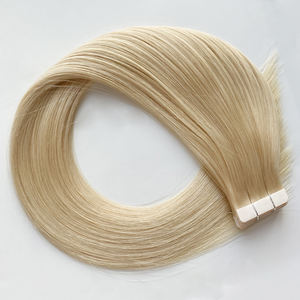 Haiyi fabbrica all'ingrosso di colore biondo nastro di estensione dei <span class=keywords><strong>capelli</strong></span> di Balayage in europeo doppio <span class=keywords><strong>capelli</strong></span> disegnati per le donne e parrucchiere - Product Image 2