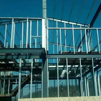 Services de construction de charpentes en acier industriel-Soudage personnalisé de structures en acier Systèmes de construction