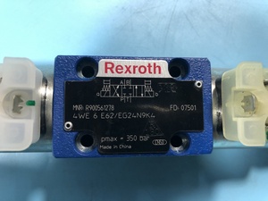Nouveau solénoïde directionnel hydraulique R900561278 4WE6E6X/EG24N9K4 24VDC à double bobine pour machine d'injection - Product Image 1