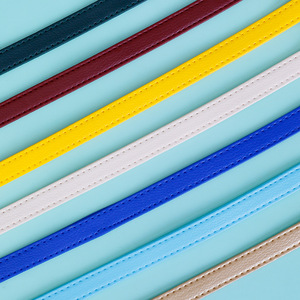 Cinghie per Borse in Pelle Sottile Regolabili Multicolore da 140 CM, Manico per Borsa in Pelle, Tracolla per Borsa - Product Image 3