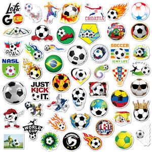 50 ชิ้น สติ๊กเกอร์เงินเคลือบเงาพิมพ์ลายดิจิตอลสำหรับเด็กสไตล์อเมริกันกันน้ำโลโก้รักษ์โลก - Product Image 4