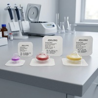 Membran Mikropori Laboratorium Nylon PTFE PES MCE PVDF Filter Disc untuk Filtrasi Sampel HPLC Ukuran Pori 0.1~10μm