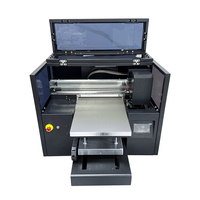 Printer Flatbed Uv hemat biaya 3040 LED Curing Uv Digital Printer Flatbed tinggi dapat disesuaikan Printer Flatbed Dtf