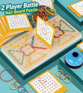 Tavola da Gioco <span class=keywords><strong>in</strong></span> <span class=keywords><strong>Legno</strong></span> <span class=keywords><strong>Montessori</strong></span> con Punte, Giocattolo Educativo per Bambini <span class=keywords><strong>in</strong></span> Età Prescolare e dell'Asilo, Vendita all'Ingrosso - Product Image 2