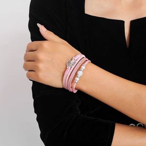 Slide Knot <b>Leather</b> Top-rated High Conversion Jewelry Global Delivery Ready Holiday Gift for Women Reinforced Lightweight Design - Product Image 3
