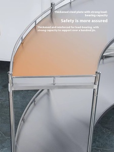 Medische Boog Tandheelkundige Implantaat Verlenging Chirurgische Kar Rvs Fan-Shape <span class=keywords><strong>Instrument</strong></span> Wegwerp Tafel Voor Ziekenhuis - Product Image 4