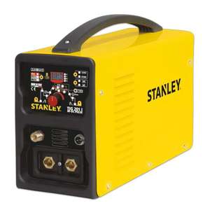 AWELCO - 58164 Tig 201 HF DC PULSE - Stanley 200A Soldadora con encendido de alta frecuencia, corriente continua y función de pulso SOLDADURA - Product Image 1
