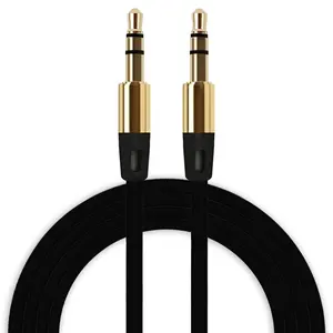 3.5mm Jack Audio Cable 3.5 mm Male to 3.5mm Male Aux Cable For iPod Car PC Headphone Speaker Auxiliary Cable