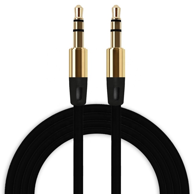3.5mm Jack PVC Coated Audio Adapter Cable 3.5mm Male 3.5mm Male Aux Cable Car PC Microphone DVD Player Headphone Speaker Video