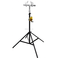 Support de levage pliable et portable en fer pour extérieur, avec manivelle, pour structure de treillis verticale de 6M, pour enceintes Line Array, capacité de charge 1000kg