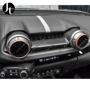 Pour Ferrari <span class=keywords><strong>812</strong></span> réaménagé en Fiber de carbone sèche Style OEM intérieur contrôle central climatisation Tuyere palette de changement de vitesse - Product Image 3
