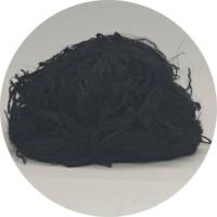 Fibre de polyimide en filaments 1.67dtex 51mm, teinte noire