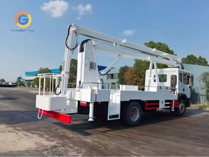 Truk Dongfeng <span class=keywords><strong>Platform</strong></span> Kerja Udara Cherry Picker dengan Pengaman Tinggi, Stabil, dan Sistem Hidrolik untuk Penyelamatan Darurat - Product Image 1