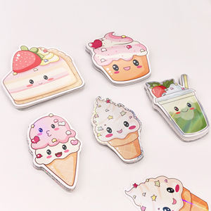 Pegatinas de Vinilo Personalizadas Ecológicas con Diseño de Frutas de Dibujos Animados con Purpurina |   Hojas de Pegatinas Personalizadas con Corte de Beso, Regalos Promocionales Feikan - Product Image 2