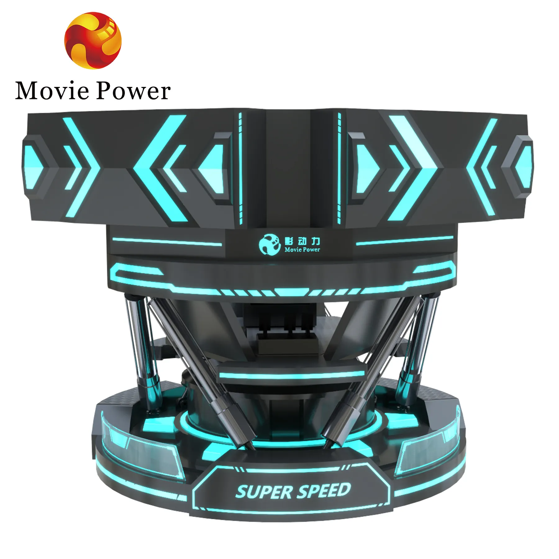 Earn Money Coin Operated 360 Virtual Reality F1 Riding Game Machine 4d 5d 6-dof 3 Screen Racing Car Simulator for Amusement Park
