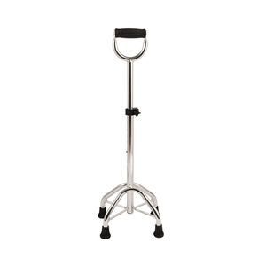 Béquilles en alliage d'aluminium Guangdong Protect, extra larges, à quatre pieds, avec patins antidérapants, pour personnes âgées et handicapées. - Product Image 2