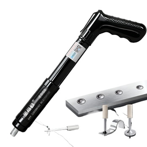 Pistola de clavos mini industrial para concreto y acero, con silenciador, accionamiento manual - Product Image 1