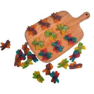 Amos 2D Toy Gummy Kids Favorite Sugar Coated 198G Arena <span class=keywords><strong>agria</strong></span> Forma de pulpo Dulces y dulces - Product Image 5
