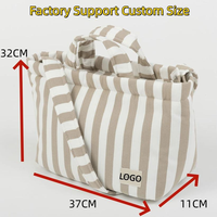 Sac fourre-tout élégant et personnalisé en usine, motifs chics, doux et résistant, sac à langer multifonctionnel pour maman avec sangle de fixation pour poussette
