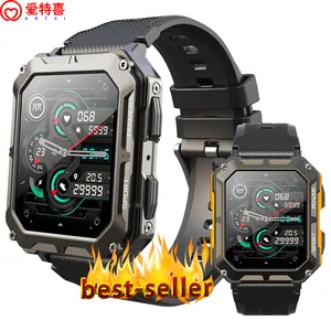 Neue Lager Mode Smartwatch 9 C20 Pro IP68 Musik BT Call Men Fitness Tracker Herzfrequenz mit Blutdruck Smartwatch