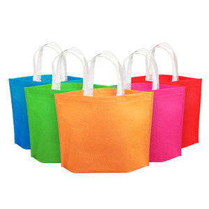Plastic Printed Eco Friendly Grocery Printable Reusable Recycled Laminated Non-woven Custom logo Non Woven Shopping Tote Bag