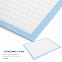 Tapis absorbants jetables pour chiots, écologiques, doux, en non-tissé, absorption rapide de la liquide, base imperméable IPX7, pour le nettoyage des chiens, vente en gros OEM