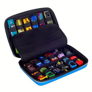 Étui de rangement EVA grande capacité personnalisable double face pour mini-voitures, étui de transport étanche pour jouets de voitures RC, organisateur de rangement pour voitures - Product Image 3