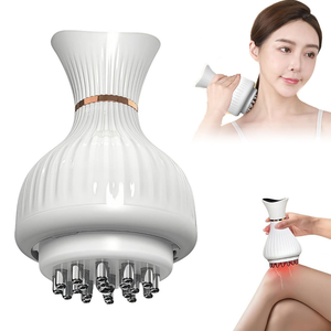 Mesin Drainase Limfatik Elektrik TBFIT Sikat Pijat Tubuh Meridian Alat Fisioterapi Guasha Anti Selulit Mikroarus - Product Image 2