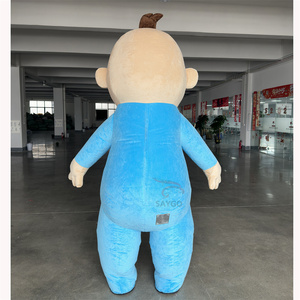 Costume de Mascotte Gonflable Drôle JJ, Personnage de Dessin Animé, pour Bébés Garçons et Filles, et Adultes - Grande Vente - Product Image 2