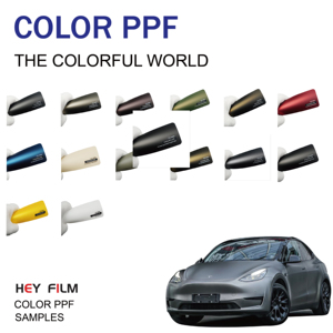 <span class=keywords><strong>HEY</strong></span> FILM TPU Couleur PPF Noir Vert Rose Gris Film De Voiture Changement De Couleur <span class=keywords><strong>Auto</strong></span> 1M 3M Ppf Peinture Protection Polyuréthane Film - Product Image 2