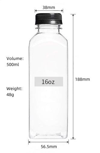 สี่เหลี่ยม500มล.