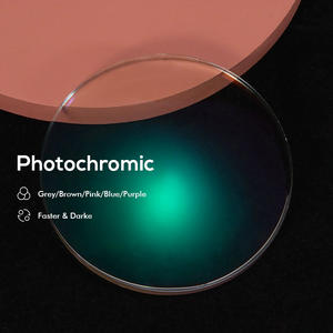 High idnex 1,67 ASP HMC <span class=keywords><strong>lentes</strong></span> fotocromáticas púrpura 1,67 índice lente de foto - Product Image 4