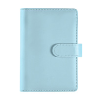Álbum DE FOTOS A4 de cuero PU personalizado 2026, gran oferta, carpeta de documentos con logotipo personalizado para documentos escolares, Cartera de carpetas de archivos