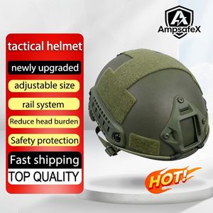 Casque tactique d'extérieur FAST UHMWPE 3A pour adulte, nouvelle version améliorée, système de suspension réglable Wendy, coussinets à mémoire de forme pour les sports équestres - Product Image 1