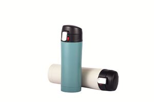 Vaso Térmico de Viaje de 450 ml con Tapa Flip Pop Lock, Estilo Japonés Ecológico, Acero Inoxidable 304, Taza para Auto, Regalo Corporativo al por Mayor - Product Image 3