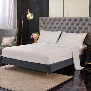 光滑舒适4PCS床单套装批发家用床单棉涤纶桉树床上用品床单