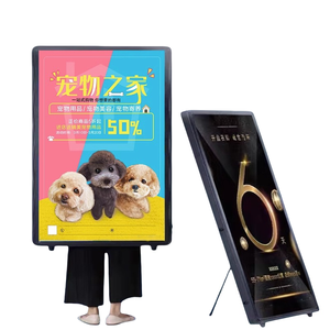 Portable 21.5 Inch LCD Backpack <b>Billboard</b> for Promotional Walking Sales - Product Image 3