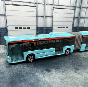 Coche de Juguete de Metal Fundido a Presión TOMY Tomica Versión Japonesa No. Autobús Articulado Mercedes <span class=keywords><strong>134</strong></span>, Modelo de Juguete para Niños, Escala 1:64, Personalizado - Product Image 2