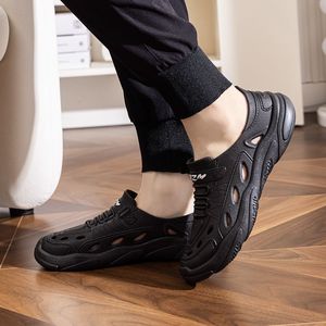 Sandales et Claquettes d'Été en PVC pour Hommes, Modèle Designer, Vente en Gros, Chaussures de Jardin à Semelle Épaisse pour Hommes - Product Image 5