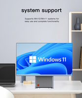 Computadora de escritorio de 24/27/32 pulgadas Curvada Todo en uno Pc Core I7 I5 I3 Logotipo personalizable Win11 Computadora todo en uno Oficina Uso en el hogar
