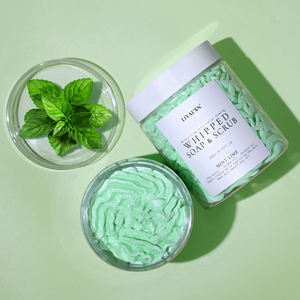 Exfoliante Corporal Natural Batido de 250ml con Menta y Lima, Jabón Exfoliante con Manteca de Karité y Aceite de Jojoba, Marca Privada OEM - Product Image 2