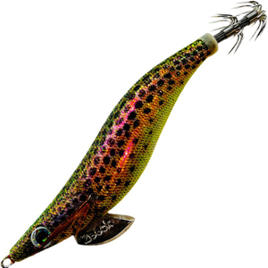 Señuelo de pesca luminoso UV con cuentas de sonajero para calamar, fabricado en Japón, anzuelo para calamar, señuelo duro de ABS para calamar de aleta grande, cebo duro para calamar de arrecife, señuelo rojo sandía para lubina de fondo. - Product Image 1